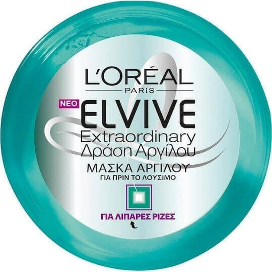 L'Oreal Paris Екстраординарна глиняна відновлююча маска для волосся 150 мл: ціни та характеристики