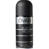Дезодорант-спрей для чоловіків Jovan Black Musk Дезодорант-спрей для тіла 150 мл