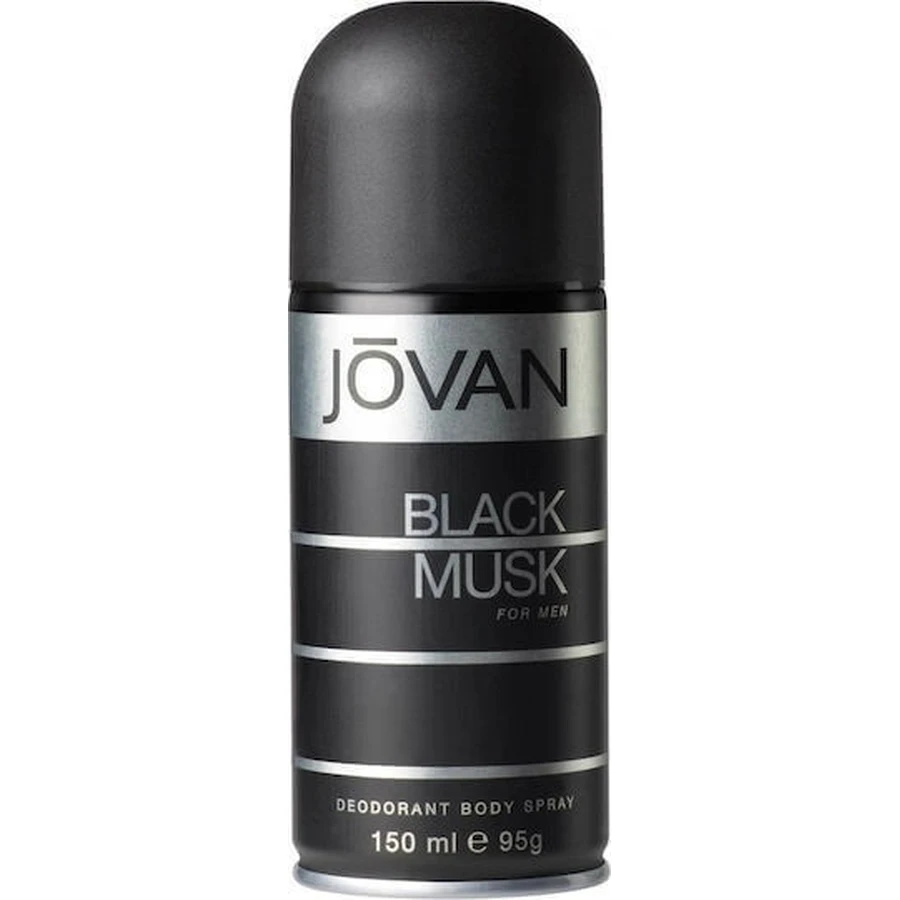 Jovan Black Musk Men Deodorant Bodyspray Дезодорант-спрей 150 мл: цены и характеристики