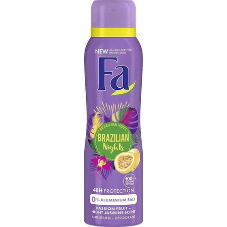 Fa Brazilian Nights Deodorant 48h Дезодорант-спрей без алюминия 150 мл: цены и характеристики