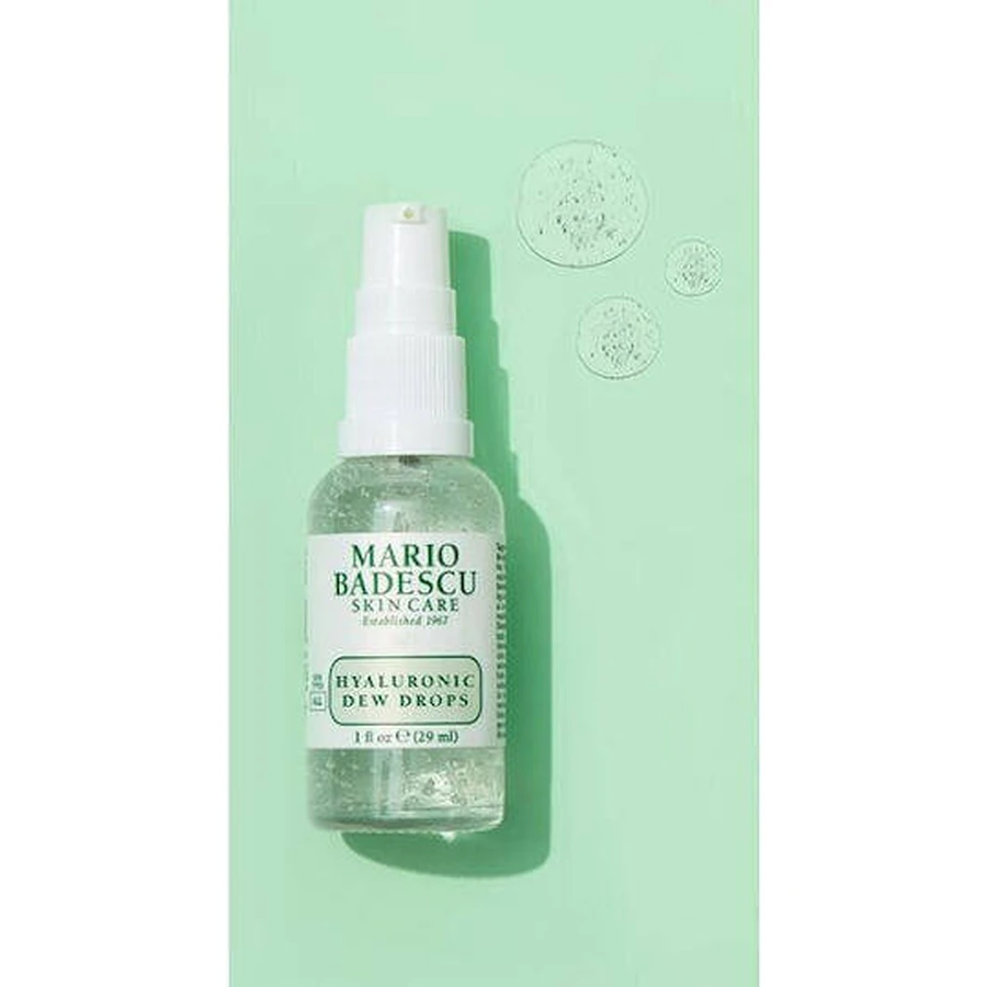 Mario Badescu Dew Drops Зволожуюча сироватка для обличчя з ніацинамідом та гіалуроновою кислотою для сяйва 29 мл: ціни та характеристики