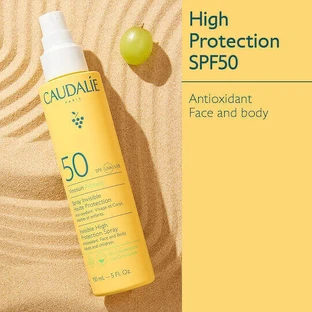 Caudalie Vinosun Солнцезащитный крем для лица и тела SPF50 150 мл Спрей 150 мл