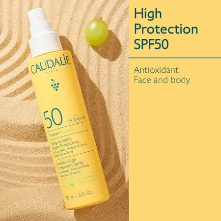 Caudalie Vinosun Солнцезащитный крем для лица и тела SPF50 150 мл Спрей 150 мл: цены и характеристики