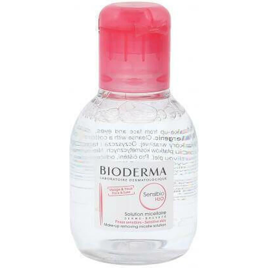 Міцелярна вода для зняття макіяжу з обличчя та очей BioDerma Sensibio H2O Міцелярна вода для зняття макіяжу з обличчя та очей 100 мл: ціни та характеристики
