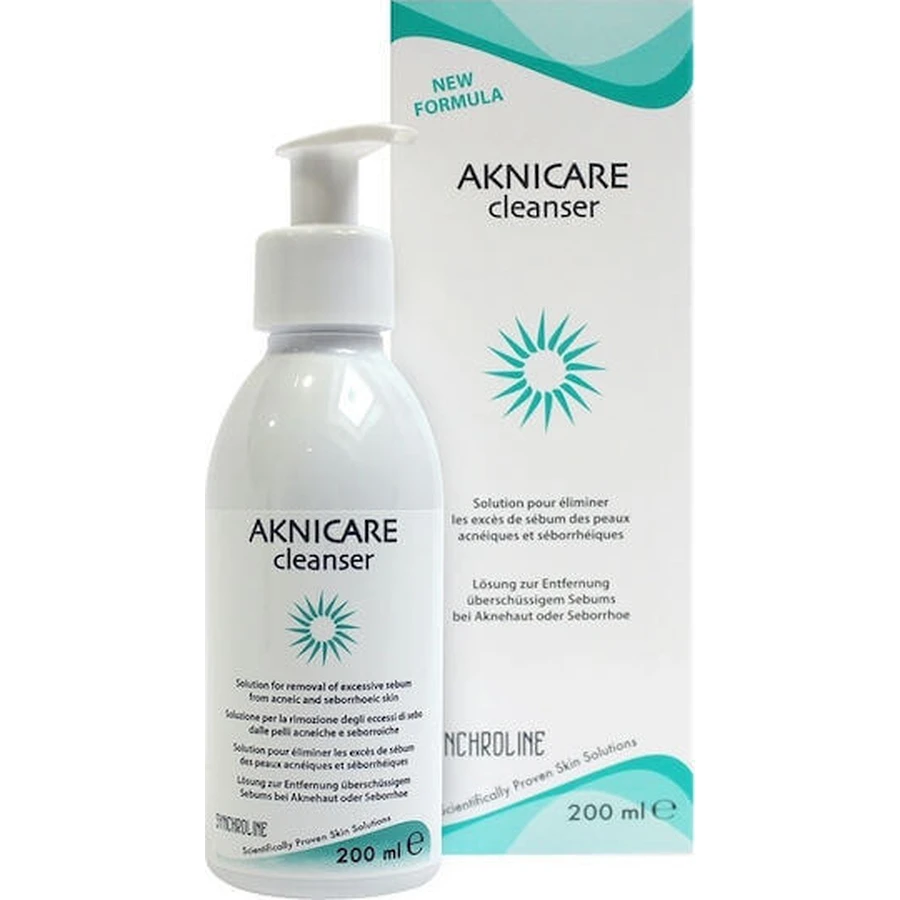 Synchroline Aknicare Гель для обличчя для шкіри, схильної до акне 200 мл: ціни та характеристики