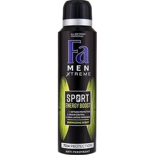 Fa Men Xtreme Sport Xtreme Sport Energy Boost Дезодорант-антиспірант 72 години Дезодорант-спрей 150 мл