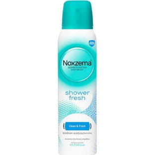 Натуральний дезодорант-антиперспірант Noxzema Shower Fresh 24h Deodorant Spray 150 мл