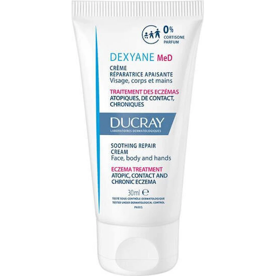 Ducray Dexyane Med Reparatrice Apaisante Крем от аллергии 30 мл: цены и характеристики