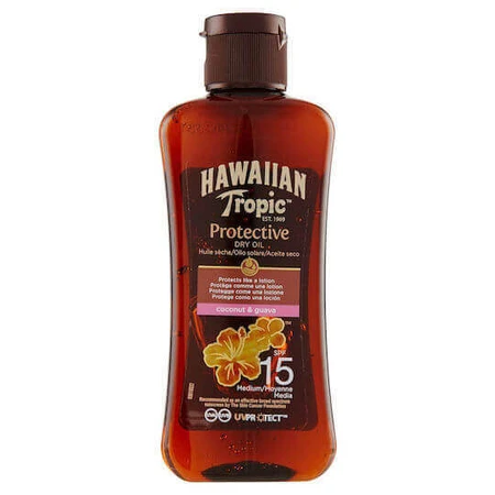 Hawaiian Tropic Hawaiian Tropic Oil Spray Dry Protective Sunscreen Body Products SPF15 in Spray 100ml: цены и характеристики