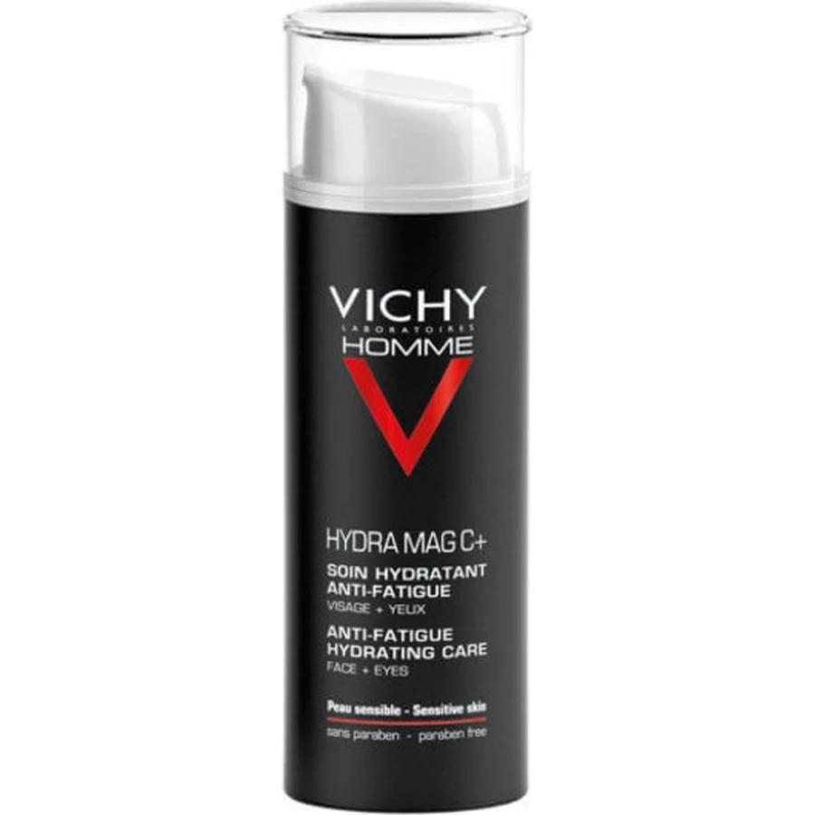 Зволожуючий гель для обличчя Vichy Homme Hydra Mag C+ для чоловіків з вітаміном С 24 години 50 мл: ціни та характеристики