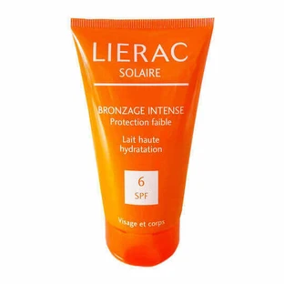 Lierac Lait Solaire Bronzage Інтенсивний сонцезахисний крем для тіла SPF6 125 мл