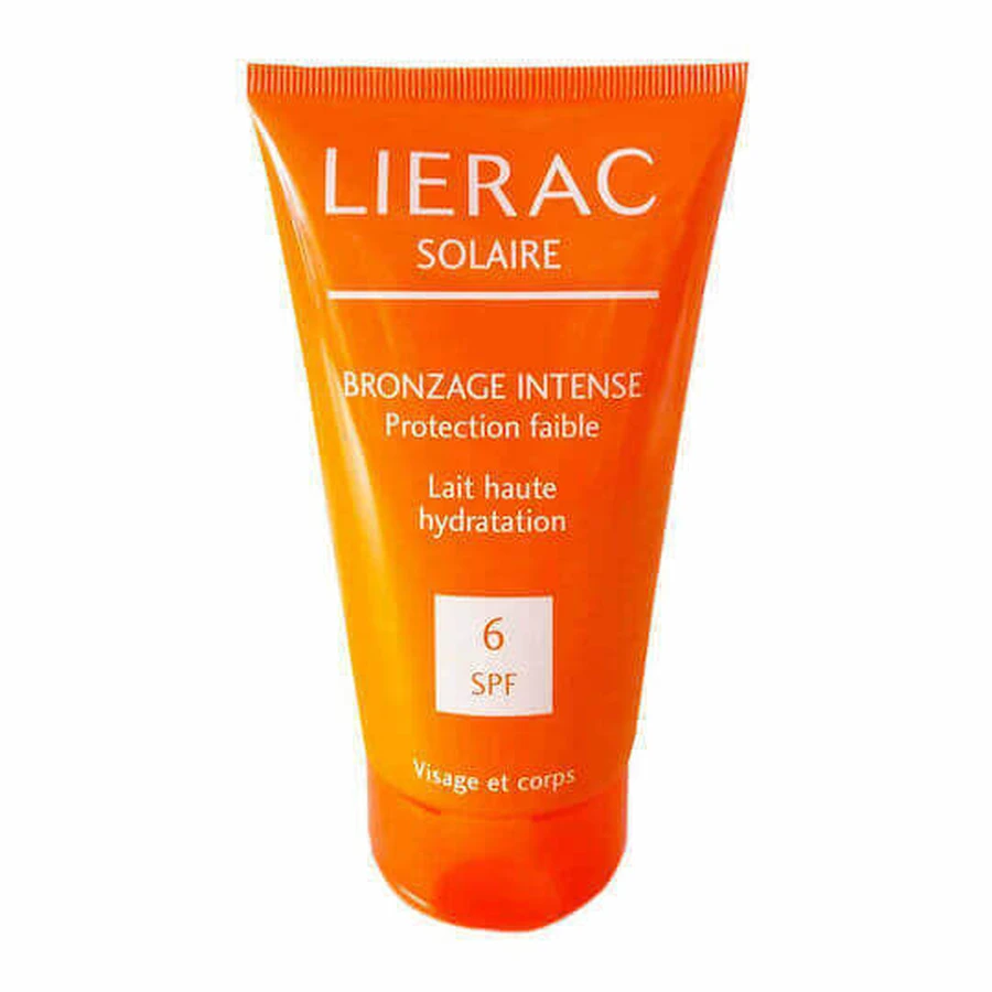 Lierac Lait Solaire Bronzage Інтенсивний сонцезахисний крем для тіла SPF6 125 мл: ціни та характеристики
