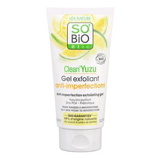 Гель для відлущування обличчя So'Bio Etic Clean'yuzu Clean'yuzu 150 мл