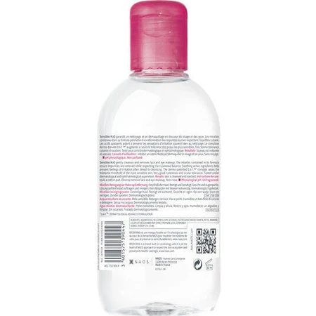 Міцелярна вода для зняття макіяжу з обличчя та очей BioDerma Sensibio H2o Міцелярна вода для зняття макіяжу обличчя та очей 250 мл: ціни та характеристики
