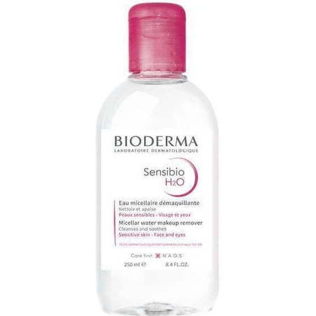 Міцелярна вода для зняття макіяжу з обличчя та очей BioDerma Sensibio H2o Міцелярна вода для зняття макіяжу обличчя та очей 250 мл: ціни та характеристики