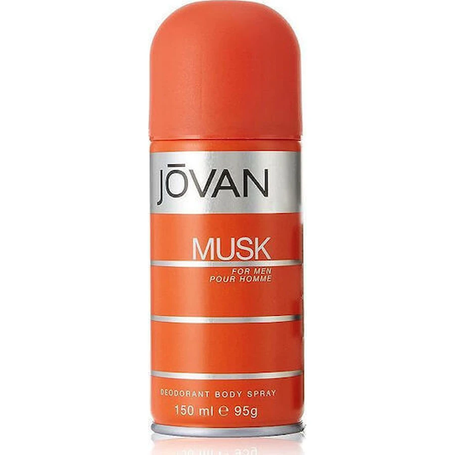 Jovan Musk For Men Body Deodorant Дезодорант-спрей 150 мл: цены и характеристики