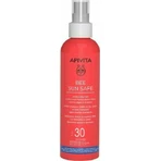 Apivita Bee Sun Safe Hydra Melting Ультралегкий водостійкий сонцезахисний лосьйон для обличчя та тіла SPF30 Спрей 200 мл: ціни та характеристики