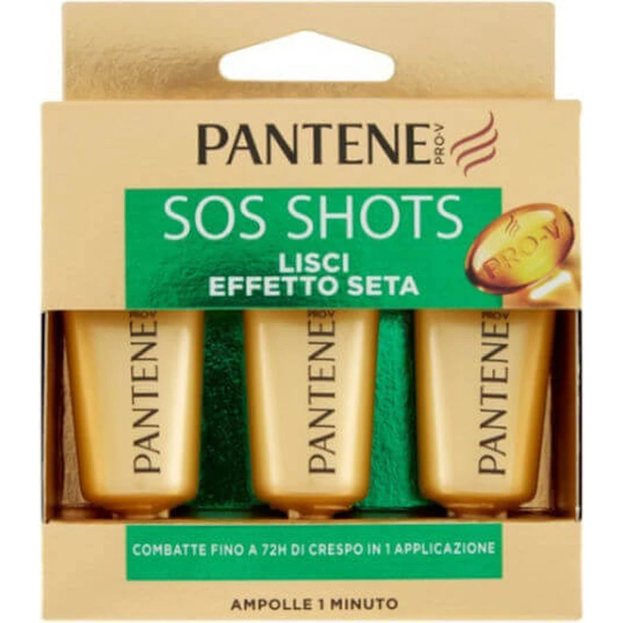 Ампула для волосся Pantene Sos Shots для жінок 3х15мл: ціни та характеристики