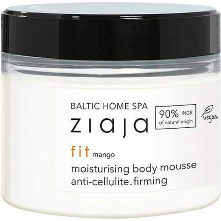 Ziaja Baltic Home Spa Spa Fit Зволожуючий мус для тіла з гіалуроновою кислотою з манго для всіх типів шкіри 300мл: ціни та характеристики