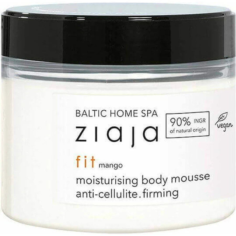 Ziaja Baltic Home Spa Spa Fit Зволожуючий мус для тіла з гіалуроновою кислотою з манго для всіх типів шкіри 300мл: ціни та характеристики