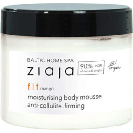 Ziaja Baltic Home Spa Spa Fit Зволожуючий мус для тіла з гіалуроновою кислотою з манго для всіх типів шкіри 300мл: ціни та характеристики