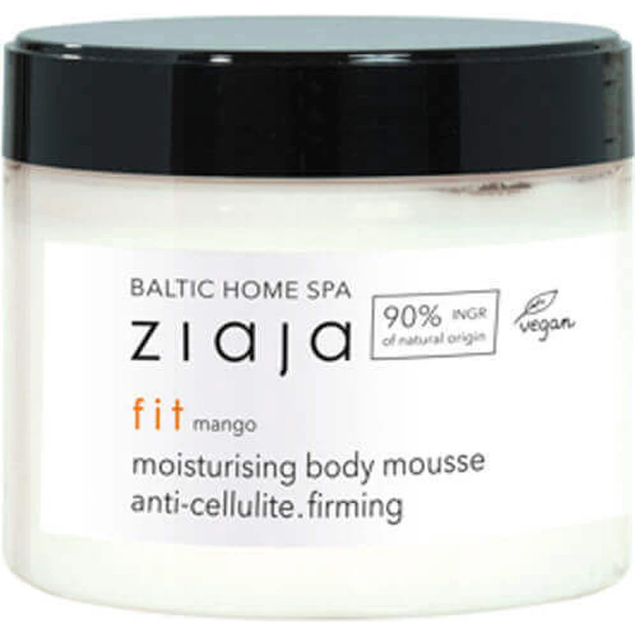 Ziaja Baltic Home Spa Spa Fit Зволожуючий мус для тіла з гіалуроновою кислотою з манго для всіх типів шкіри 300мл: ціни та характеристики
