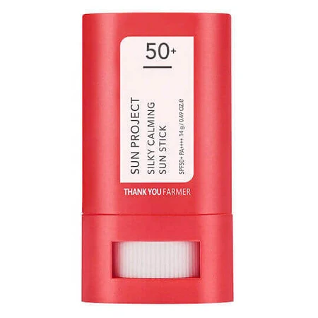 Сонцезахисний крем для обличчя Thank You Farmer Sun Project Шовковистий заспокійливий SPF50 14 г: ціни та характеристики