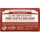 Dr Bronner's Bar Soap Эвкалипт Мыльный бар для тела и волос 140 гр.