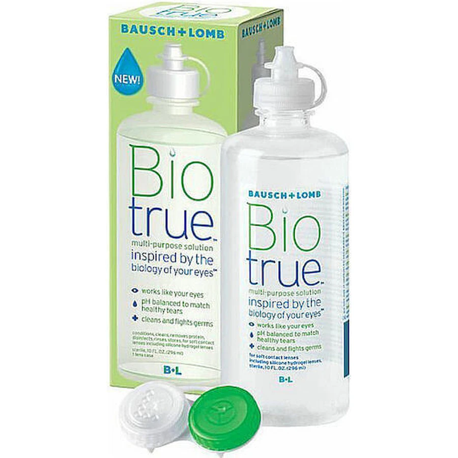 Розчин для контактних лінз Bausch & Lomb Biotrue 360 мл: ціни та характеристики