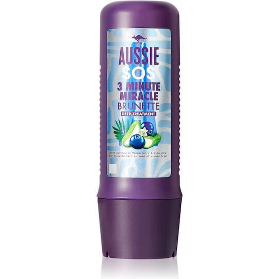 Aussie SOS SOS 3 Minute Miracle Brown Colour Retaining Hair Masque 225 мл: цены и характеристики