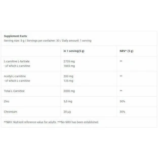 Biotech USA L-Carnitine с карнитином 2000мг и вкусом лимонного чая со льдом 150гр