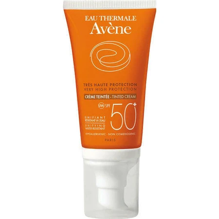 Eau Thermale Avène Colour Cream Водостойкий солнцезащитный крем для лица SPF50 с пигментом 50 мл: цены и характеристики