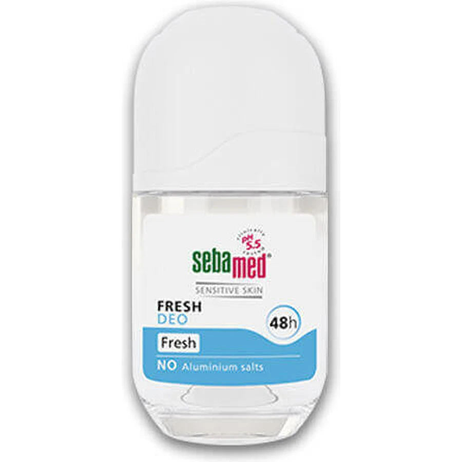 Дезодорант Sebamed Fresh Deodorant 48h Roll-On Deodorant Aluminium Free 50ml: ціни та характеристики