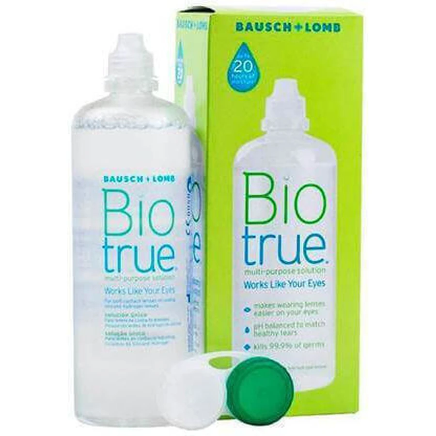 Раствор для контактных линз Biotrue 300 мл: цены и характеристики