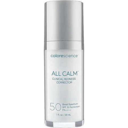 Colorescience All Calm Clinical All Calm Mineral Redness Corrector Минеральный солнцезащитный лосьон для лица SPF50 30 мл: цены и характеристики