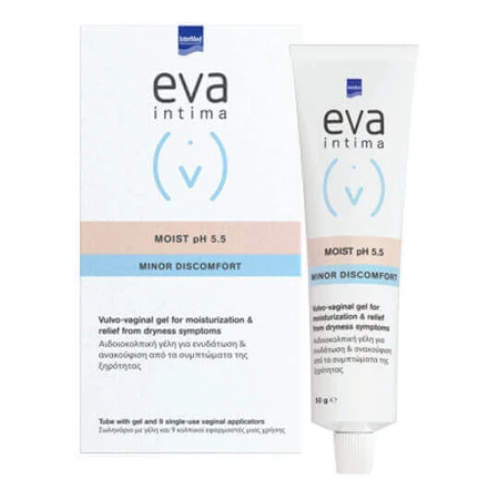 Зволожуючий гель InterMed Eva Moist pH 5.5 50гр: ціни та характеристики
