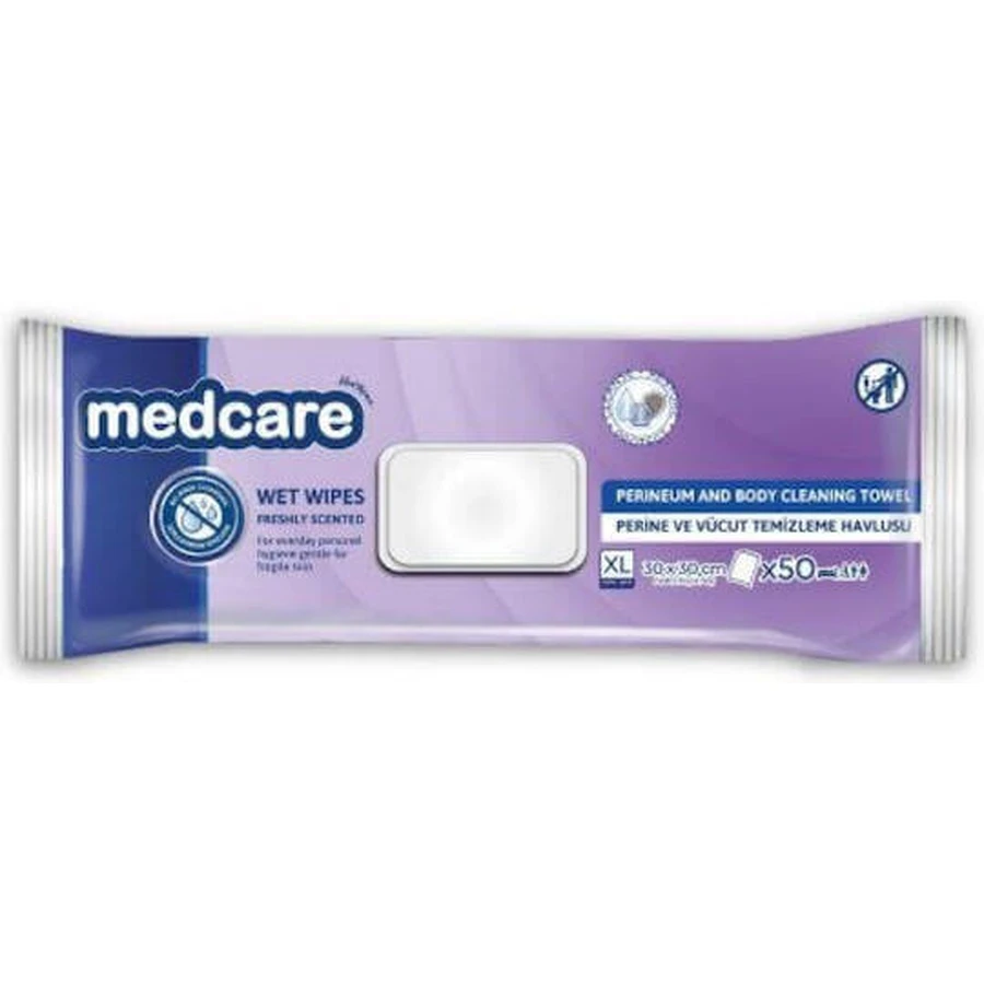 Серветки для тіла Medcare 50шт: ціни та характеристики