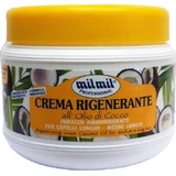 Milmil Professional Crema Rigenerante All'olio Di Cocco Восстанавливающая маска для волос 500 мл