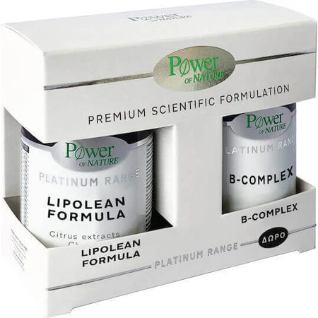 Power Of Nature Platinum Range Ліполева формула 60 капс. та B-Complex 20 таб. 20 файл 60 капс.: ціни та характеристики