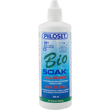 Piiloset Biosoak All In One Contact Lens Solution 360ml: цены и характеристики