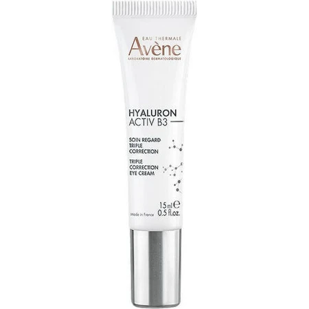 Eau Thermale Avène Hyaluron Activ B3 Hyaluron Acid Eye Cream Антивіковий і тонізуючий крем для шкіри навколо очей з гіалуроновою кислотою 15 мл: ціни та характеристики