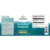 Swanson N-Acetyl Cysteine 600 мг 100 капсул без ароматизаторов
