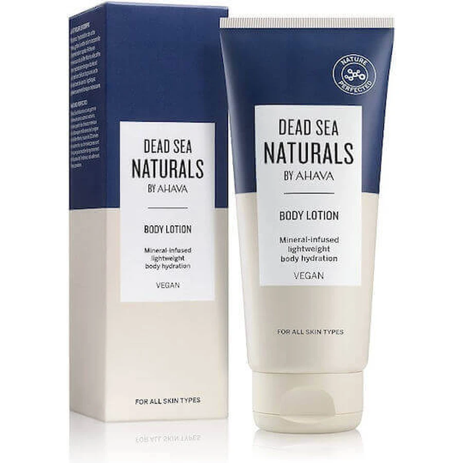 Зволожуючий крем для тіла Ahava Dead Sea Naturals для сухої та чутливої шкіри 200 мл: ціни та характеристики