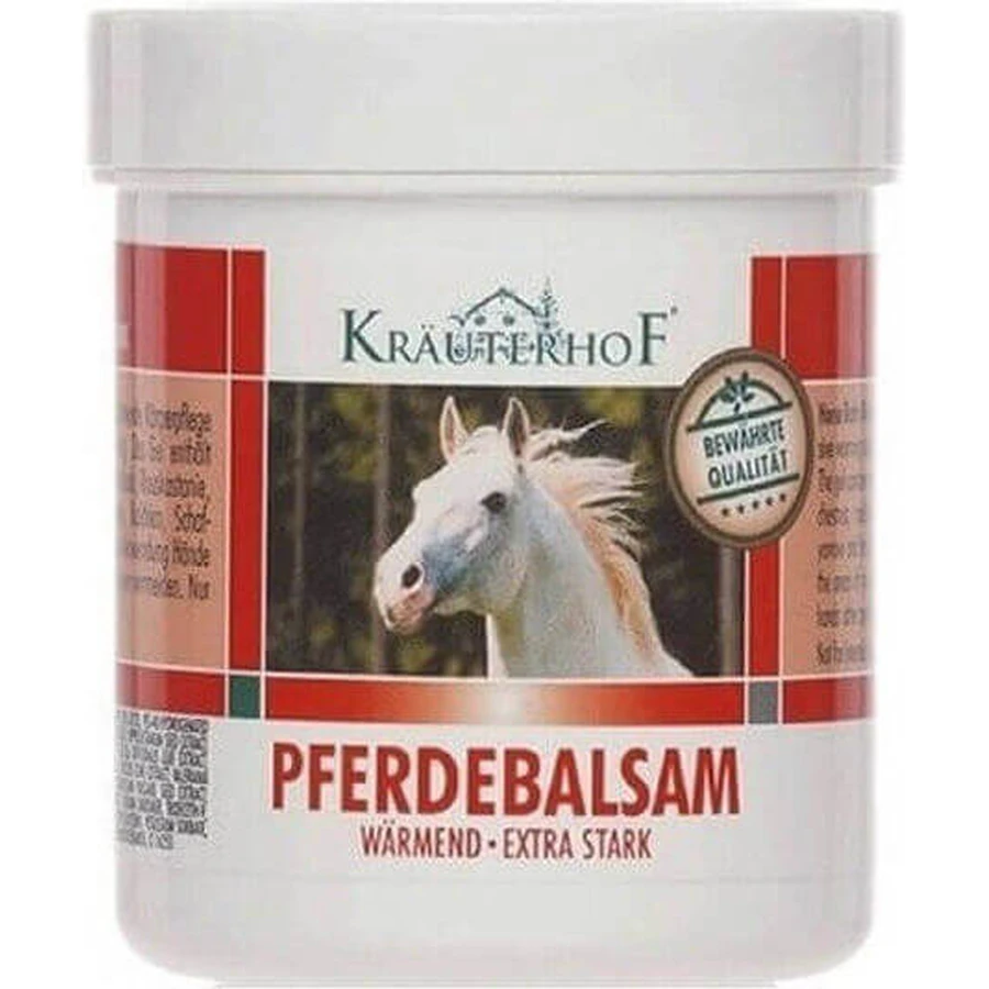 Krauterhof Horse Balm Extra Strong Warming Massage Thermal Salve 250ml: цены и характеристики