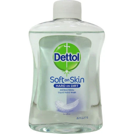 Dettol Sensitive Soft On Skin Hard On Dirt Поповнення мила-крему з гліцерином 250мл: ціни та характеристики