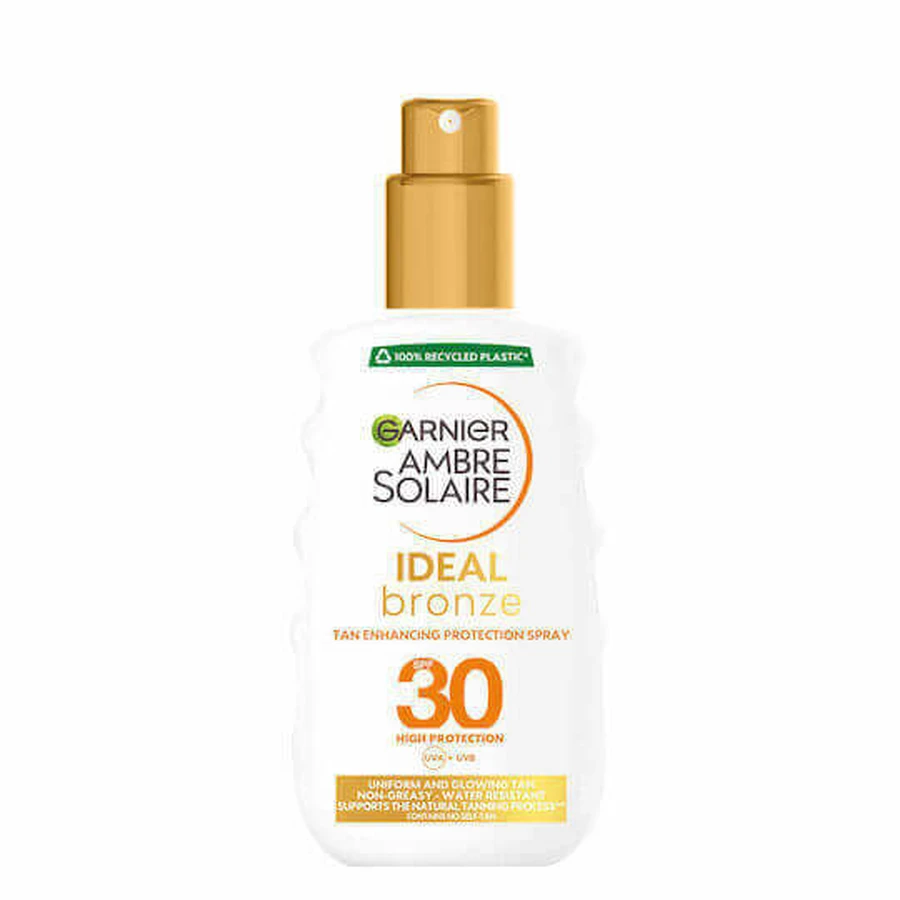 Garnier Ambre Solaire Idean Bronze Сонцезахисний крем для тіла SPF30 Спрей 200 мл: ціни та характеристики