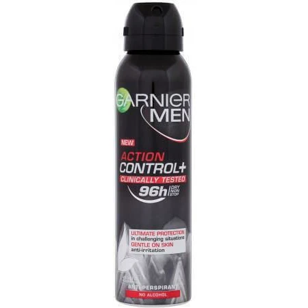 Garnier Men Mineral Action Control + Клінічно протестований дезодорант-спрей Garnier Men 96h Дезодорант-спрей 150 мл: ціни та характеристики