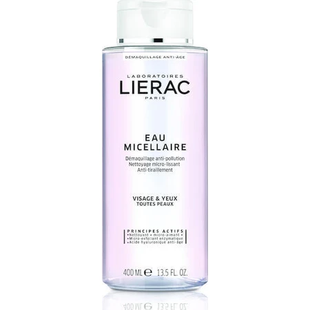 Lierac Eau Micellaire Мицеллярная вода для снятия макияжа с лица 400 мл: цены и характеристики