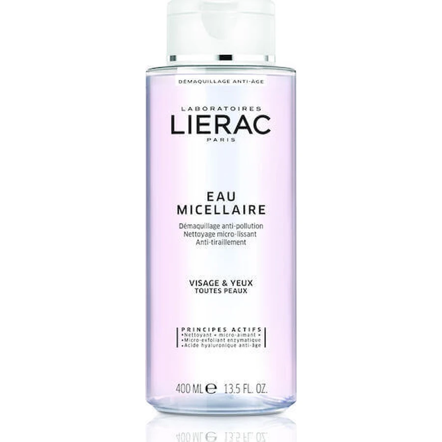 Lierac Eau Micellaire Мицеллярная вода для снятия макияжа с лица 400 мл: цены и характеристики