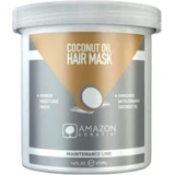 Amazon Keratin Кератиновая маска для волос с кокосовым маслом Увлажняющая маска для волос 473 мл